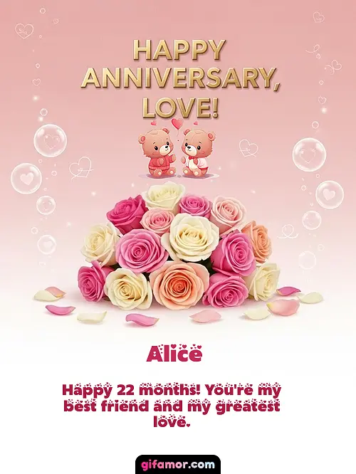 Happy anniversary, love! IV Alice