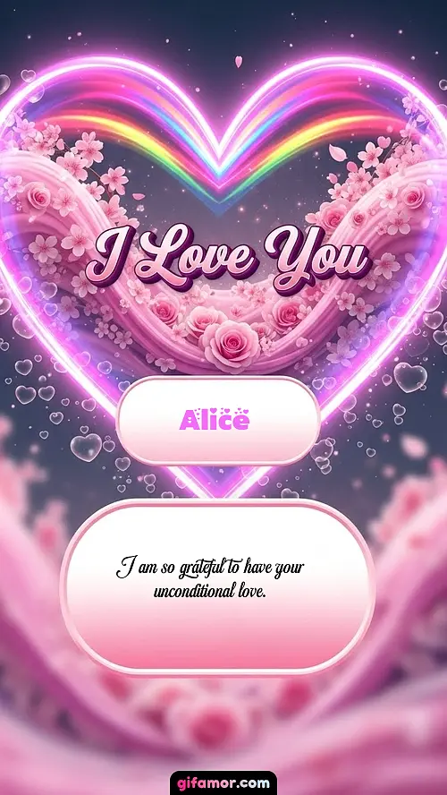 I Love You XXVIII Alice