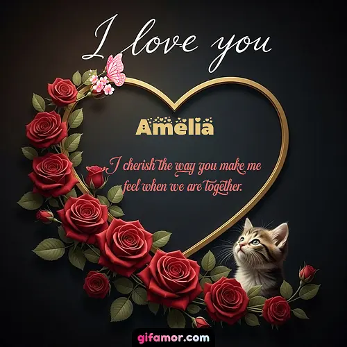 I love you Amelia