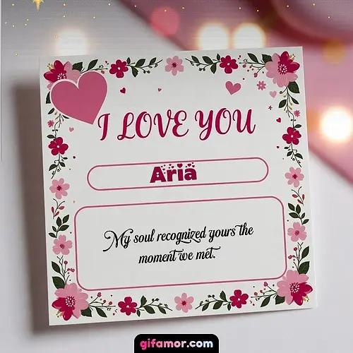 I Love You III Aria