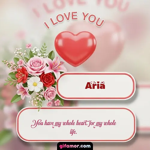 I Love You XI Aria