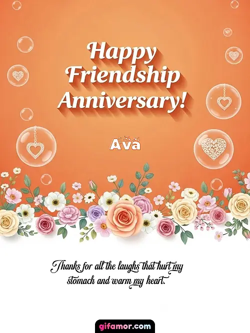 Happy friendship anniversary! III Ava