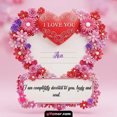 I Love You IX Ava
