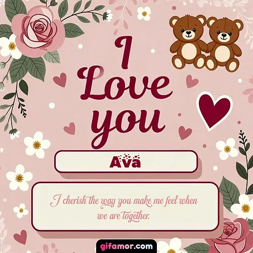 I Love You VIII Ava