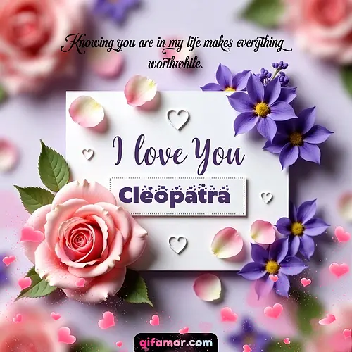 I love You II Cleopatra