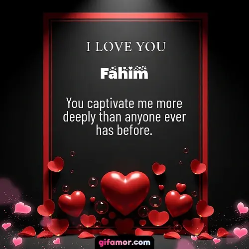 I love you I Fahim