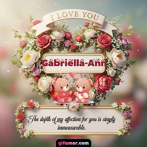 I Love You X Gabriella-Ann