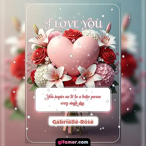 I Love You XIII Gabrielle-Rose