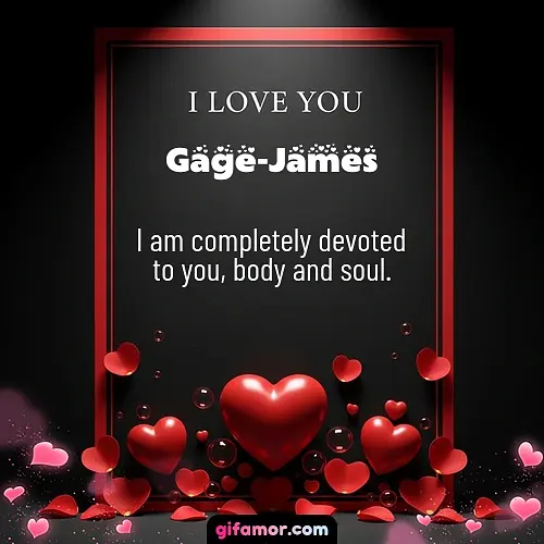 I love you I Gage-James