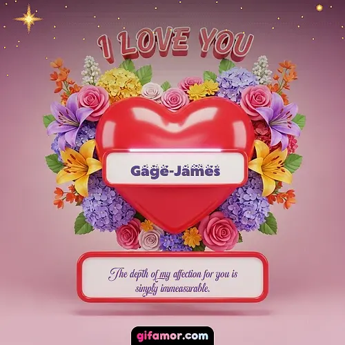 I Love You XX Gage-James