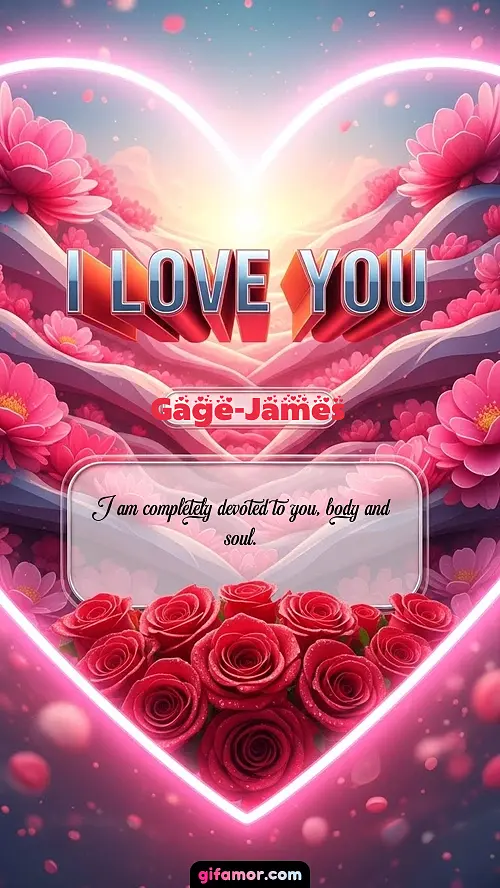 I Love You XXVI Gage-James