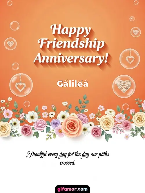 Happy friendship anniversary! III Galilea