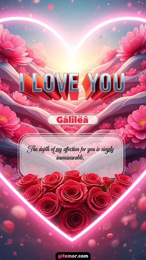I Love You XXVI Galilea
