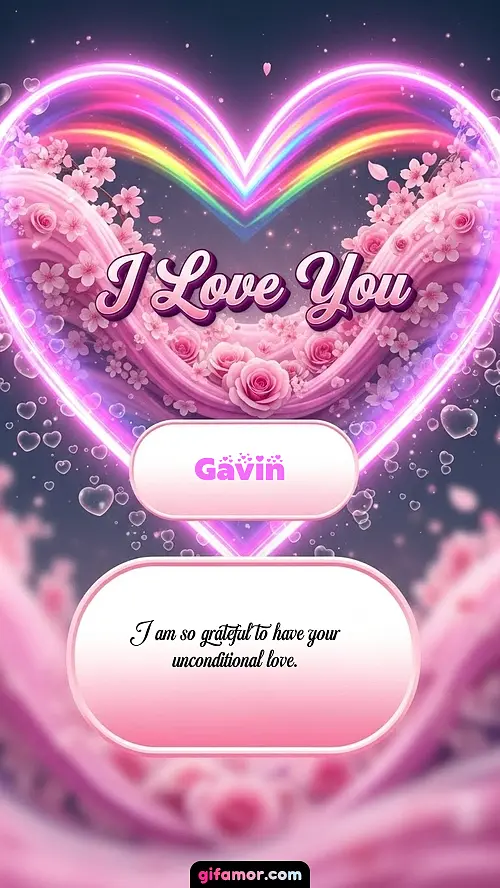 I Love You XXVIII Gavin