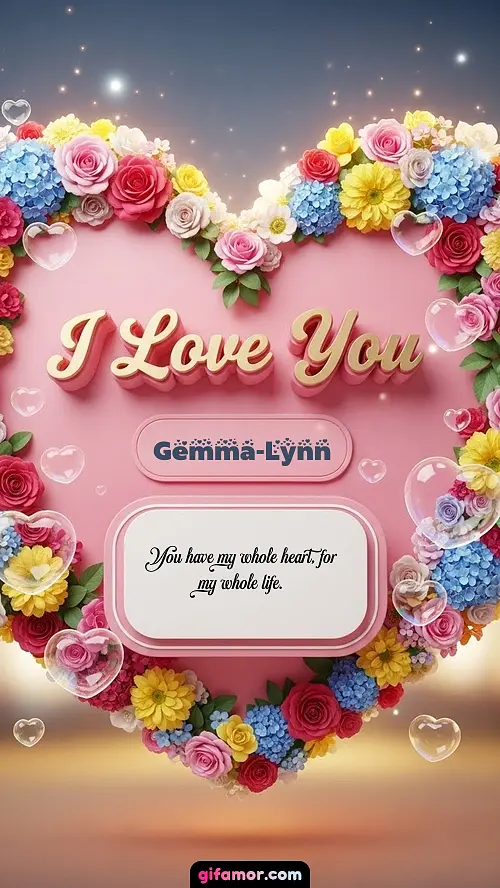 I Love You XXIX Gemma-Lynn