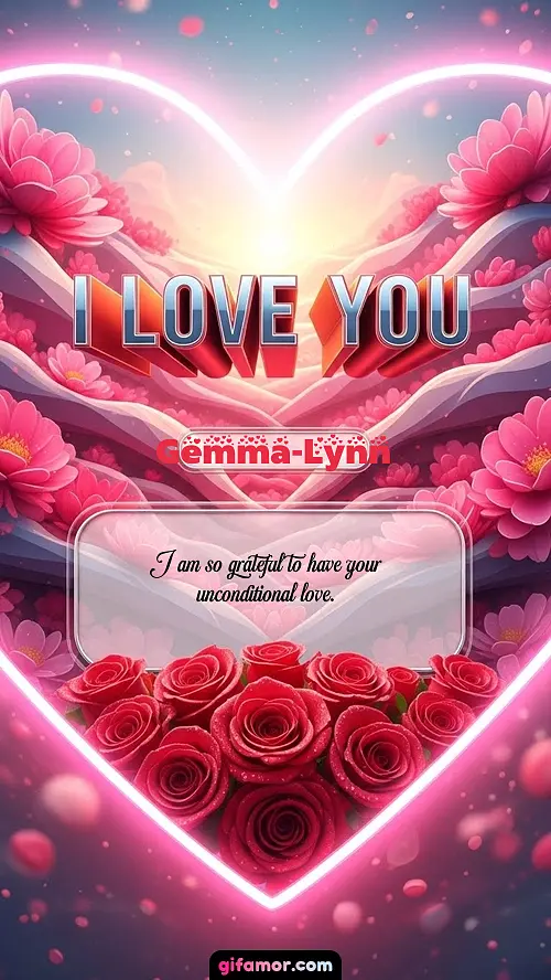 I Love You XXVI Gemma-Lynn
