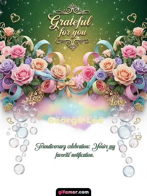 Grateful for you! IV George-Lee