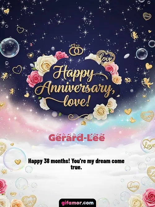 Happy anniversary, love! II Gerard-Lee