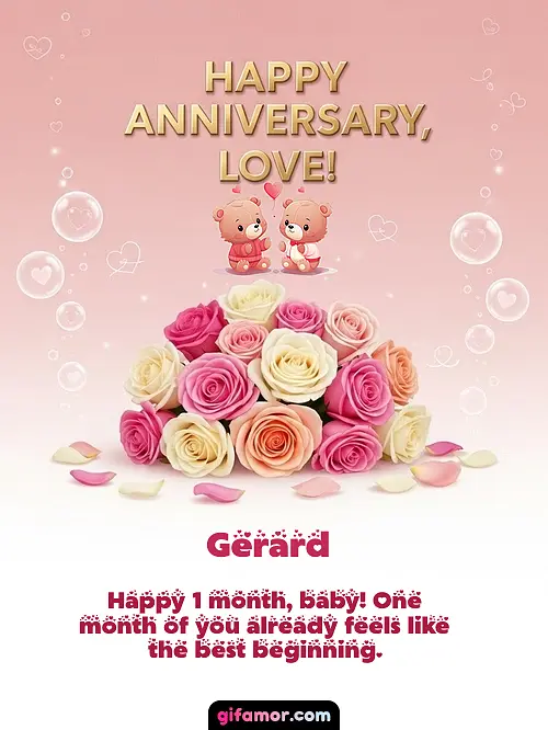 Happy anniversary, love! IV Gerard