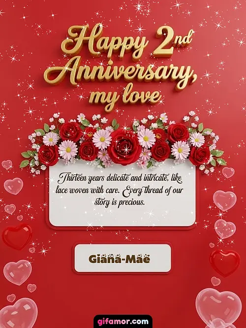 Happy 2st anniversary, my love I Giana-Mae