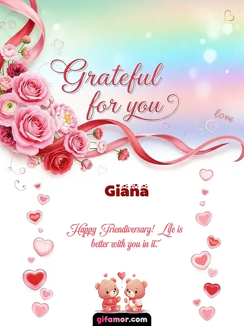 Grateful for you! II Giana