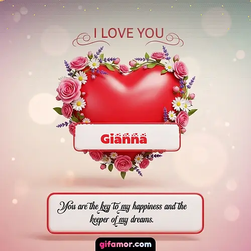 I Love You XXI Gianna