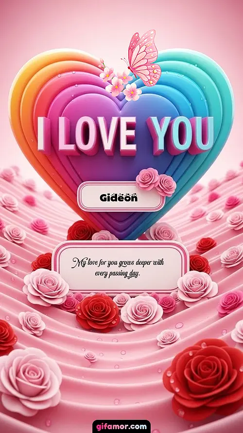 I Love You XXV Gideon