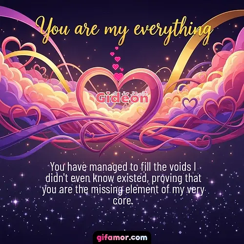 You are my everything	II Gideon