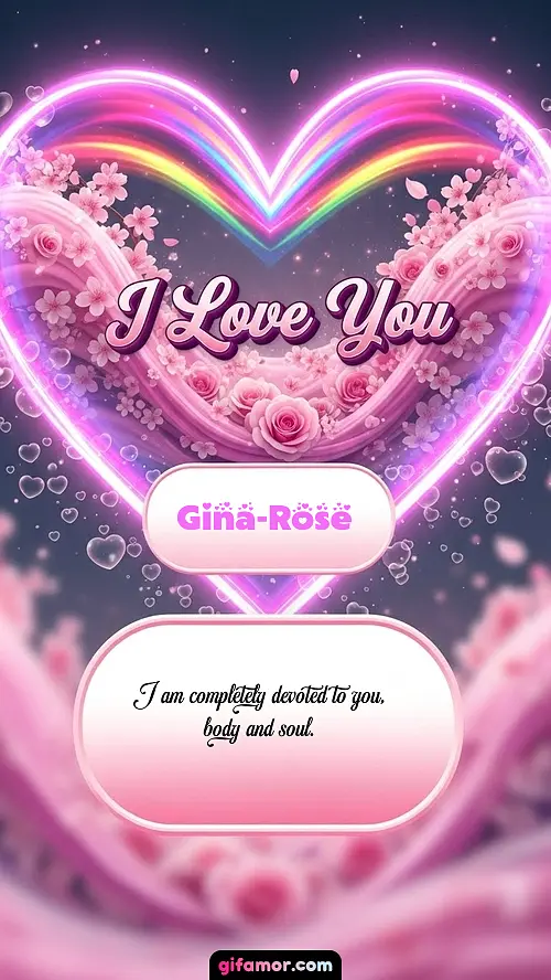 I Love You XXVIII Gina-Rose