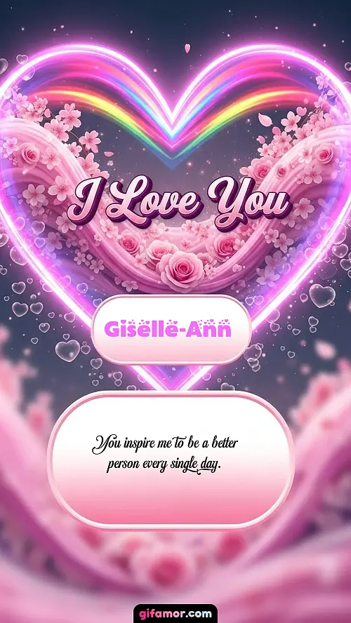 I Love You XXVIII Giselle-Ann