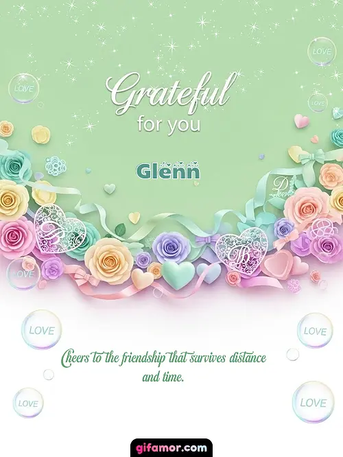 Grateful for you! III Glenn