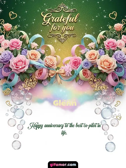 Grateful for you! IV Glenn