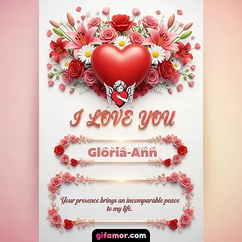 I Love You XXII Gloria-Ann