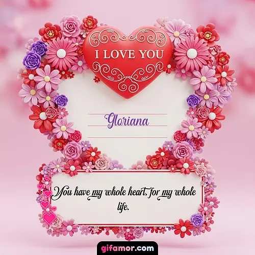 I Love You IX Gloriana