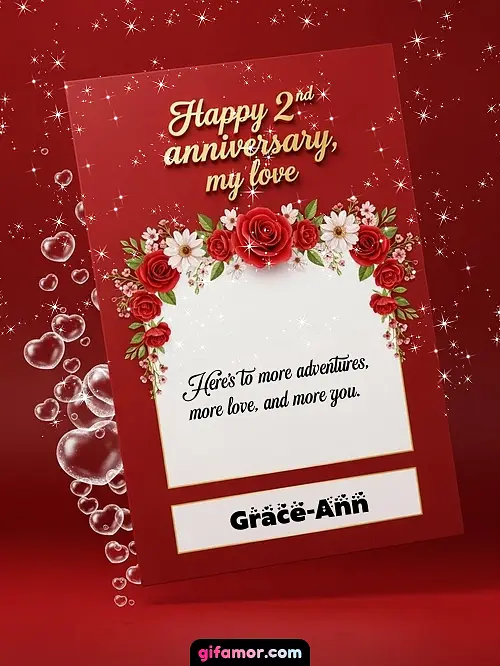 Happy 2st anniversary, my love II Grace-Ann