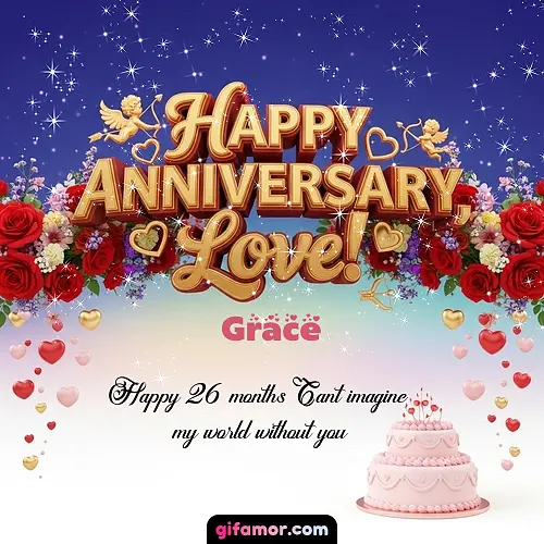 Happy one month anniversary, love! Grace