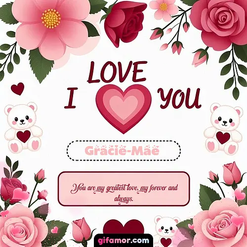 I Love You VI Gracie-Mae