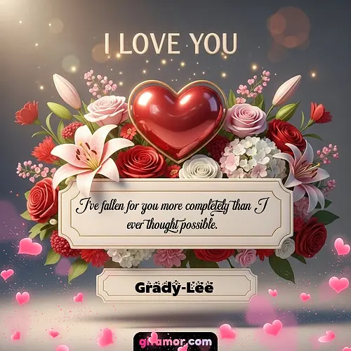 I Love You XIX Grady-Lee