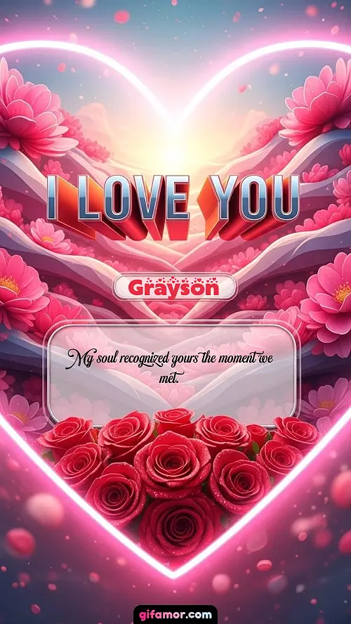 I Love You XXVI Grayson