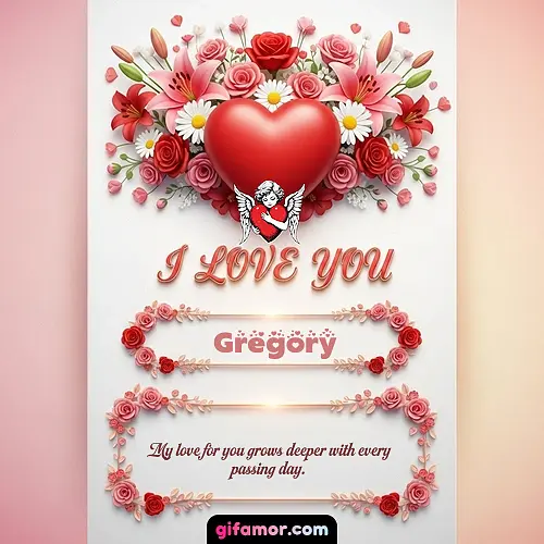 I Love You XXII Gregory