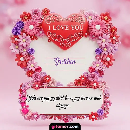 I Love You IX Gretchen