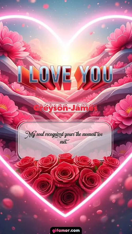 I Love You XXVI Greyson-James