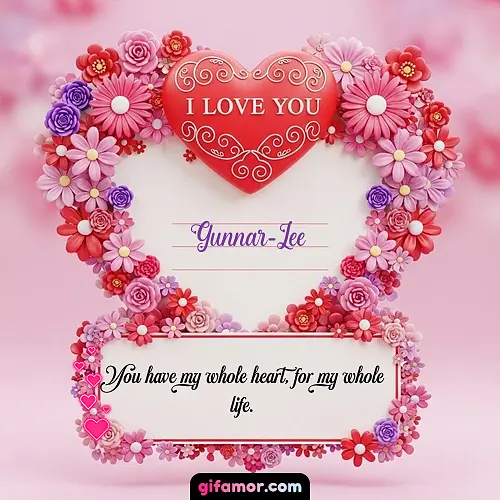 I Love You IX Gunnar-Lee