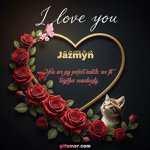 I love you Jazmyn